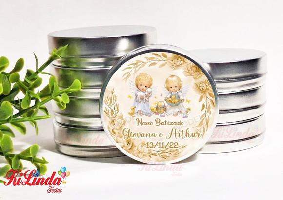 Latinha Personalizada para Lembrancinha de Batizado