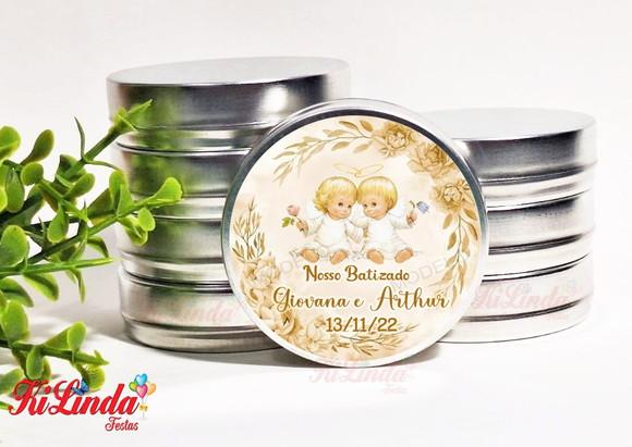 Latinha Personalizada para Lembrancinha de Batizado