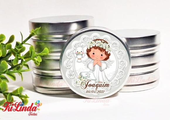Latinha Personalizada para Lembrancinha de Batizado