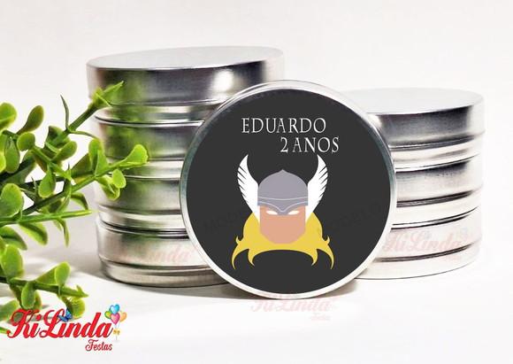 Latinha Personalizada para Lembrancinha Thor