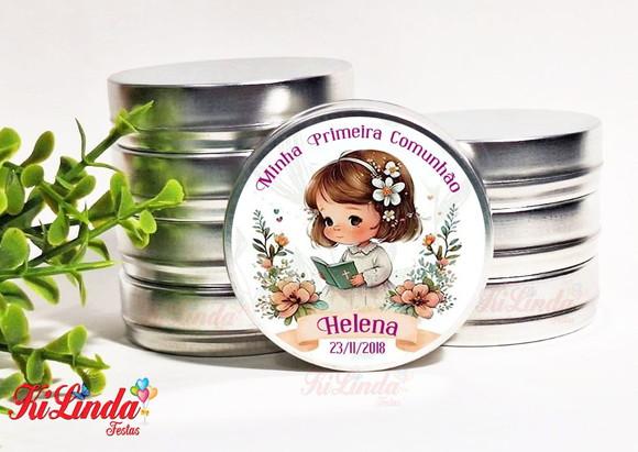 Latinha Personalizada para Primeira Comunhão