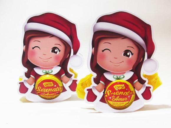 Lembrancinha de Natal Porta Bombom