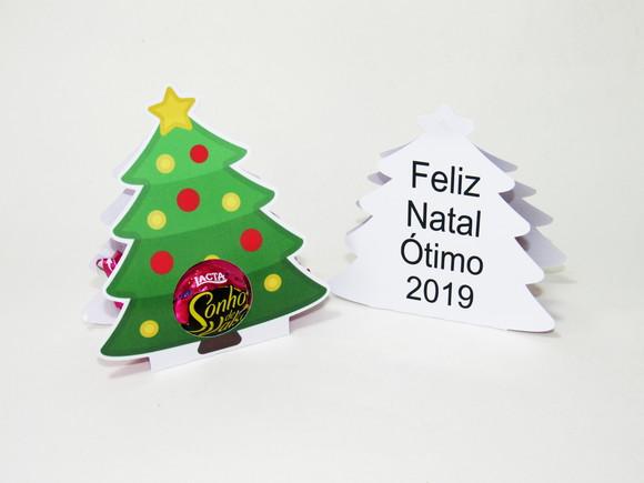 Lembrancinha de Natal Porta Bombom Árvore