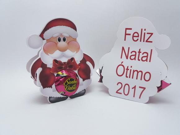 Lembrancinha de Natal Porta Bombom Papai Noel Natal