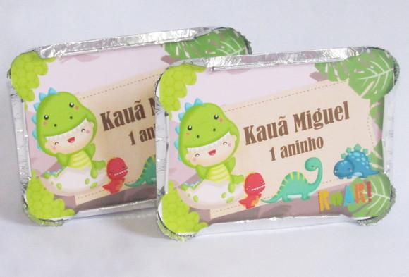 Lembrancinha Marmitinha Dinossauro Dino Baby