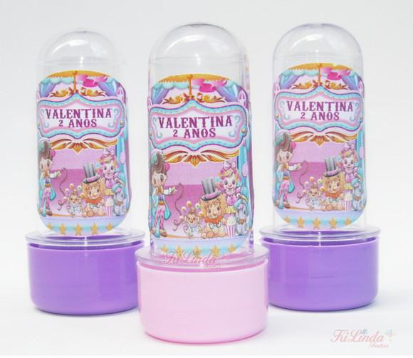 Mini Tubete Circo Rosa