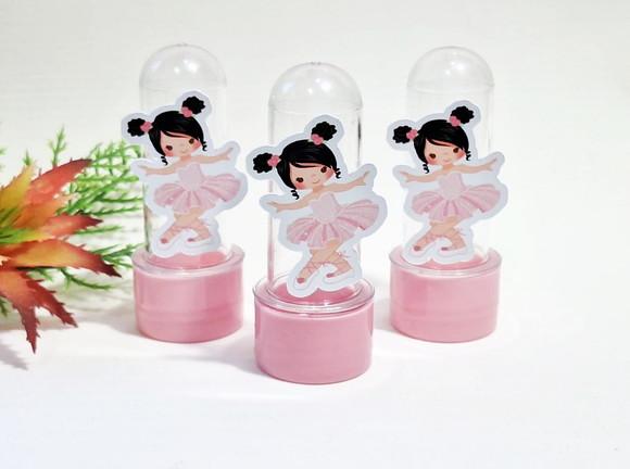 Mini Tubete com Aplique 3d Bailarina