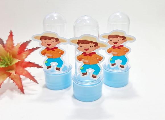 Mini Tubete com Aplique Caipirinha de Festa Junina
