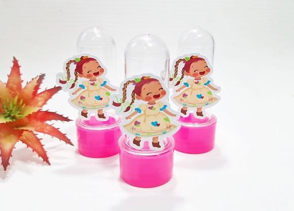 Mini Tubete com Aplique Caipirinha de Festa Junina