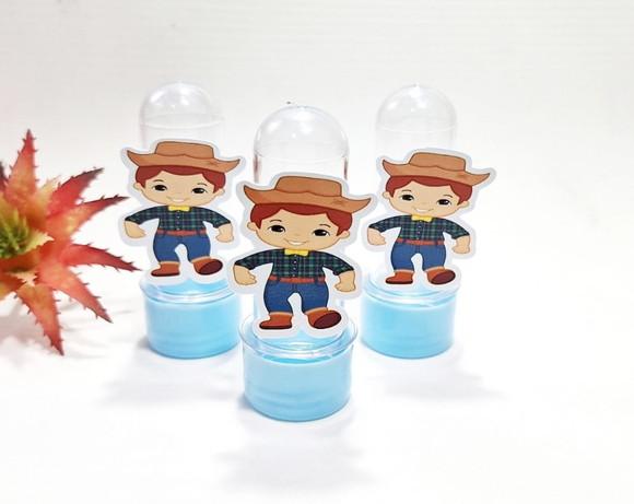 Mini Tubete com Aplique Caipirinha Festa Junina