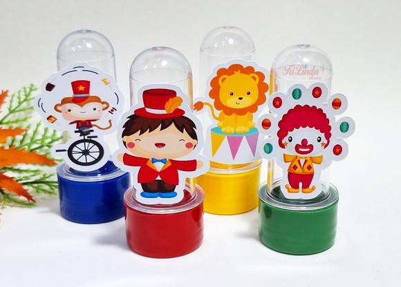 Mini Tubete com Aplique Circo