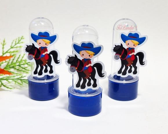 Mini Tubete com Aplique Cowboy