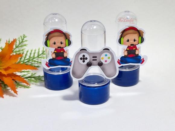 Mini Tubete com Aplique Gamer