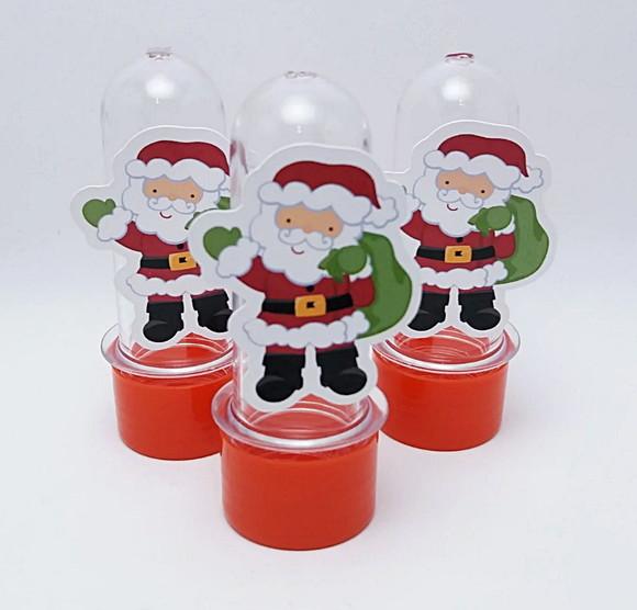 Mini Tubete com Aplique Papai Noel