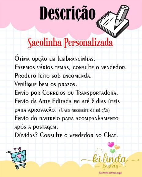 Sacolinha Arca de Noé