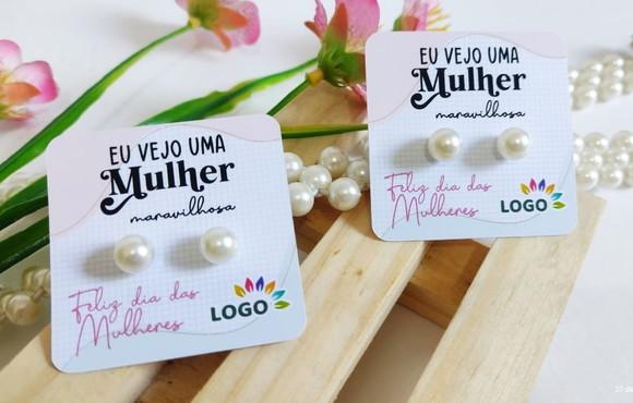 Tag com Brinco Dia das Mulheres