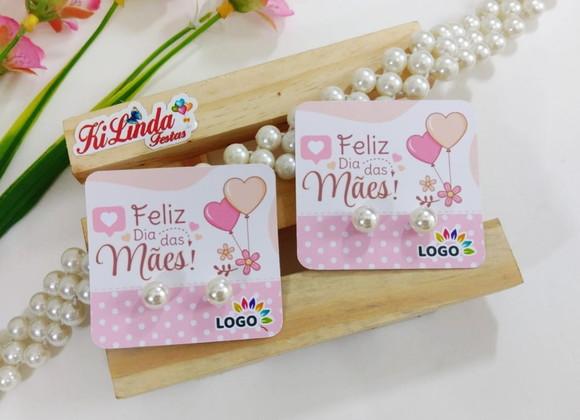 Tag com Brinco Lembrancinha Dia das Mães
