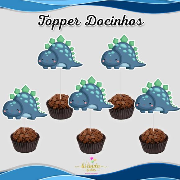 Topper para Docinho Dino Baby