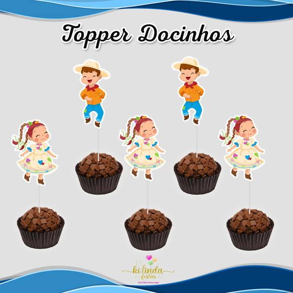 Topper para Docinho Festa Junina