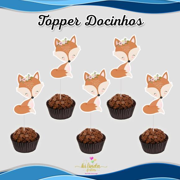 Topper Raposinha Cute
