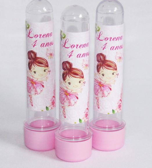 Tubete Bailarina Personalizado