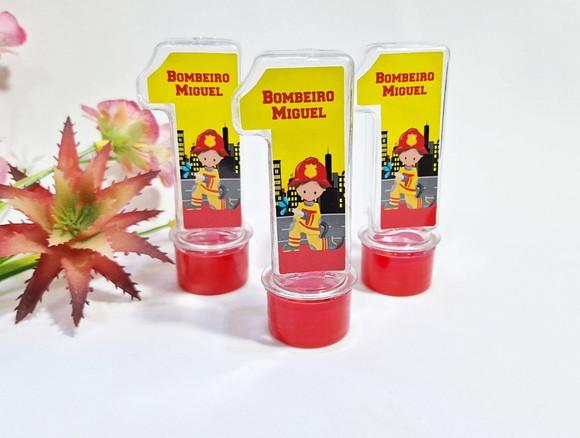 Tubete Número 1 Bombeiro