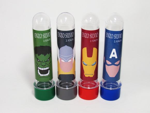 Tubete Vingadores Personalizado