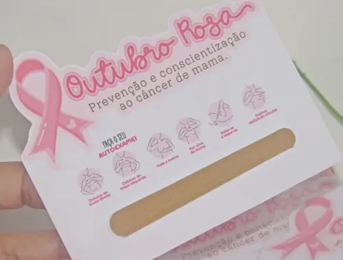 75 Mini Lixa Outubro Rosa