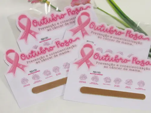 75 Mini Lixa Outubro Rosa