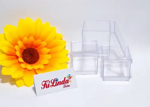 Caixinha Acrílica 4x4cm