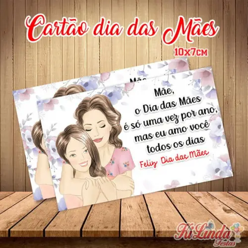 Cartão dia das Mães