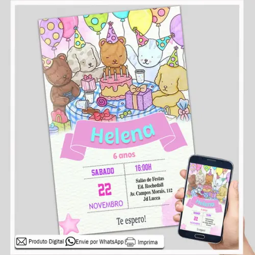 Convite Digital Bobbie Goods