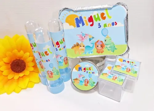 Kit Festa Dinossauro Baby Personalizado