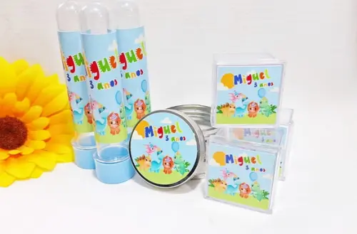 Kit Festa Dinossauro Cute Personalizado