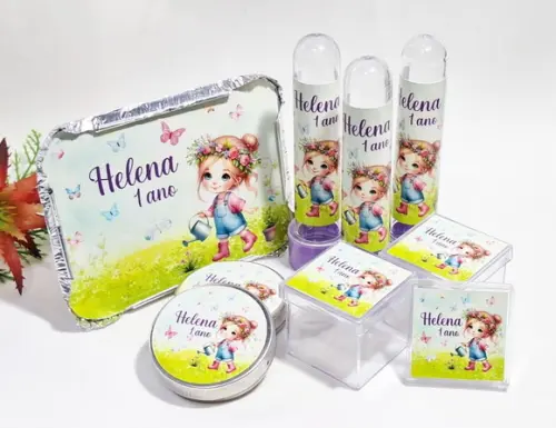 Kit Festa Jardim Encantado Personalizado