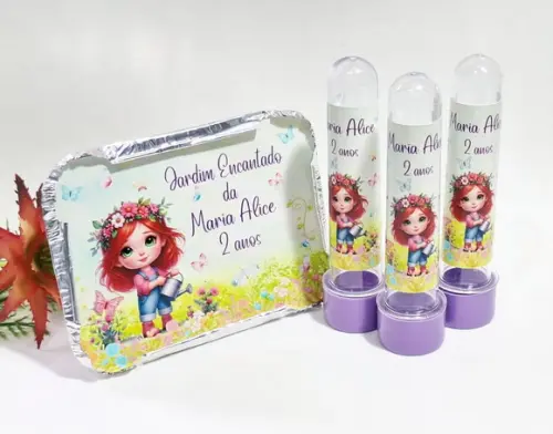 Kit Festa Jardim Encantado Personalizado