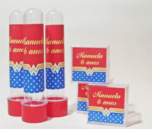 Kit Festa Mulher Maravilha