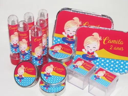 Kit Festa Mulher Maravilha