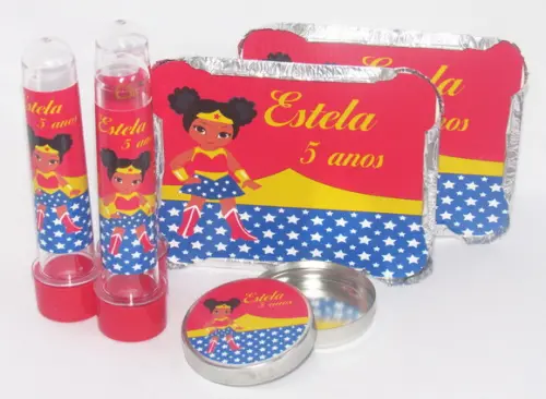Kit Festa Mulher Maravilha