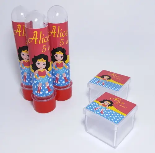 Kit Festa Mulher Maravilha Personalizado