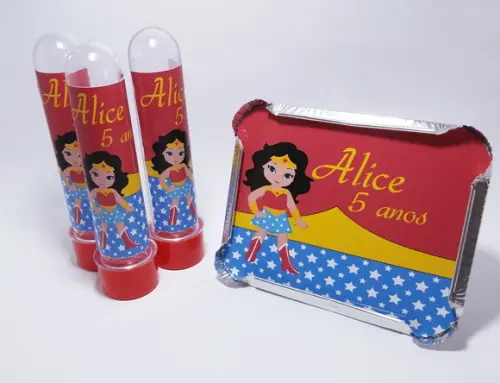 Kit Festa Mulher Maravilha Personalizado