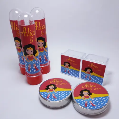 Kit Festa Mulher Maravilha Personalizado