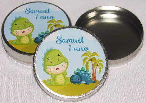 Latinha Dino Baby