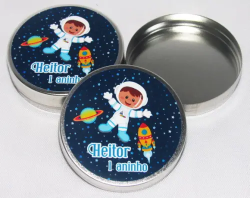 Latinha Personalizada Astronauta