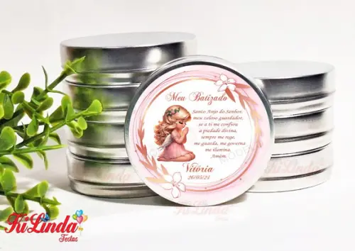 Latinha Personalizada para Lembrancinha Batizado