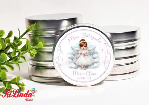 Latinha Personalizada para Lembrancinha de Batizado