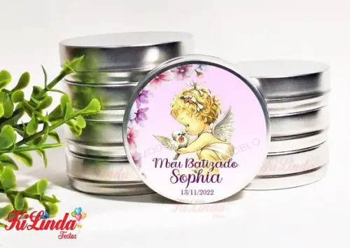 Latinha Personalizada para Lembrancinha de Batizado