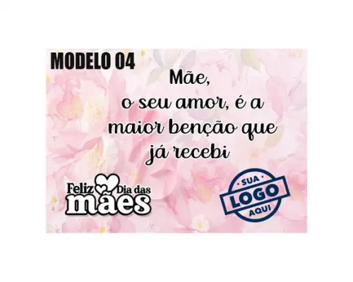 Lembrancinha Dia das Mães Mini Rosa de Eva no Tubete