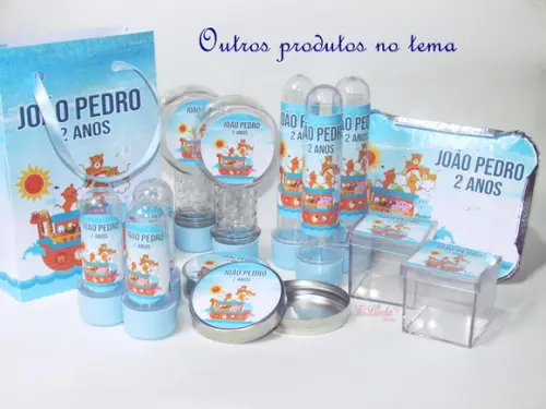 Lembrancinha Marmitinha Arca de Noé