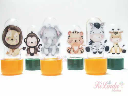 Mini Tubete 3d Safari Baby
